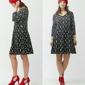 FINAL SALE🎉Lane Bryant | Arrow Sweater Dress